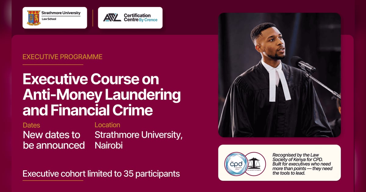 Executive Course on Anti-Money Laundering and Financial Crime