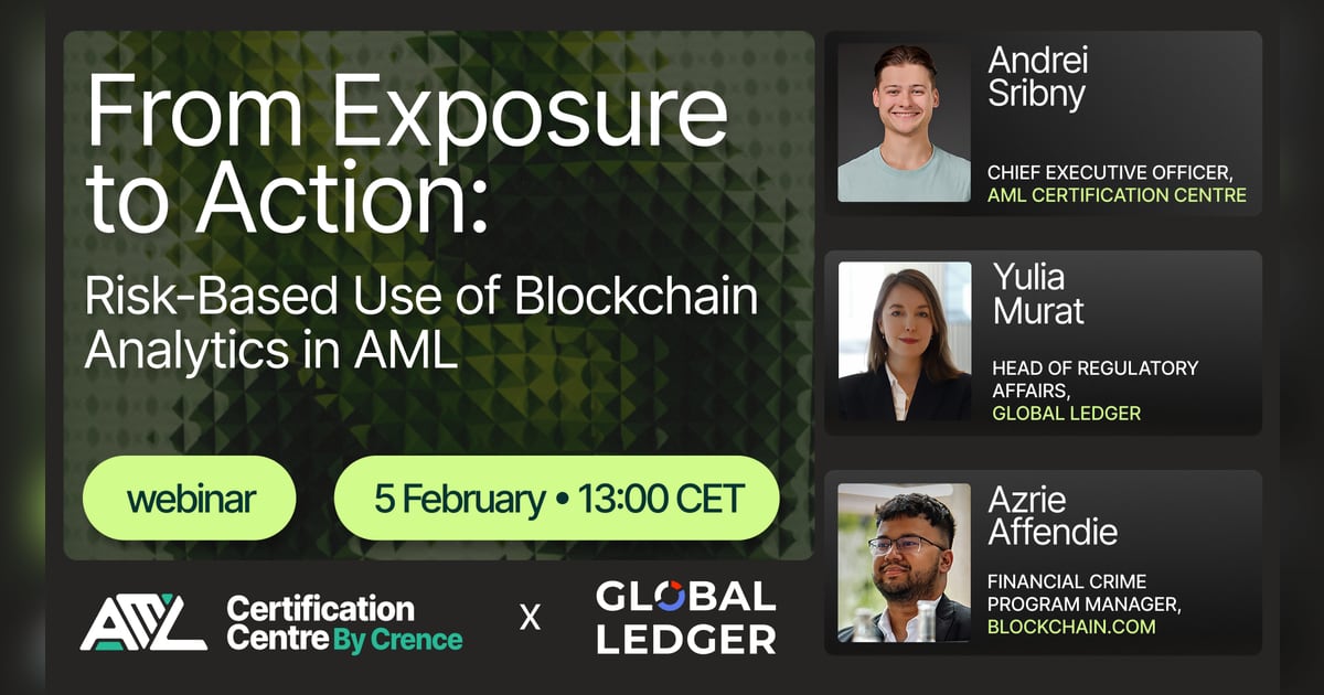 From Exposure to Action: Risk-Based Use of Blockchain Analytics in AML