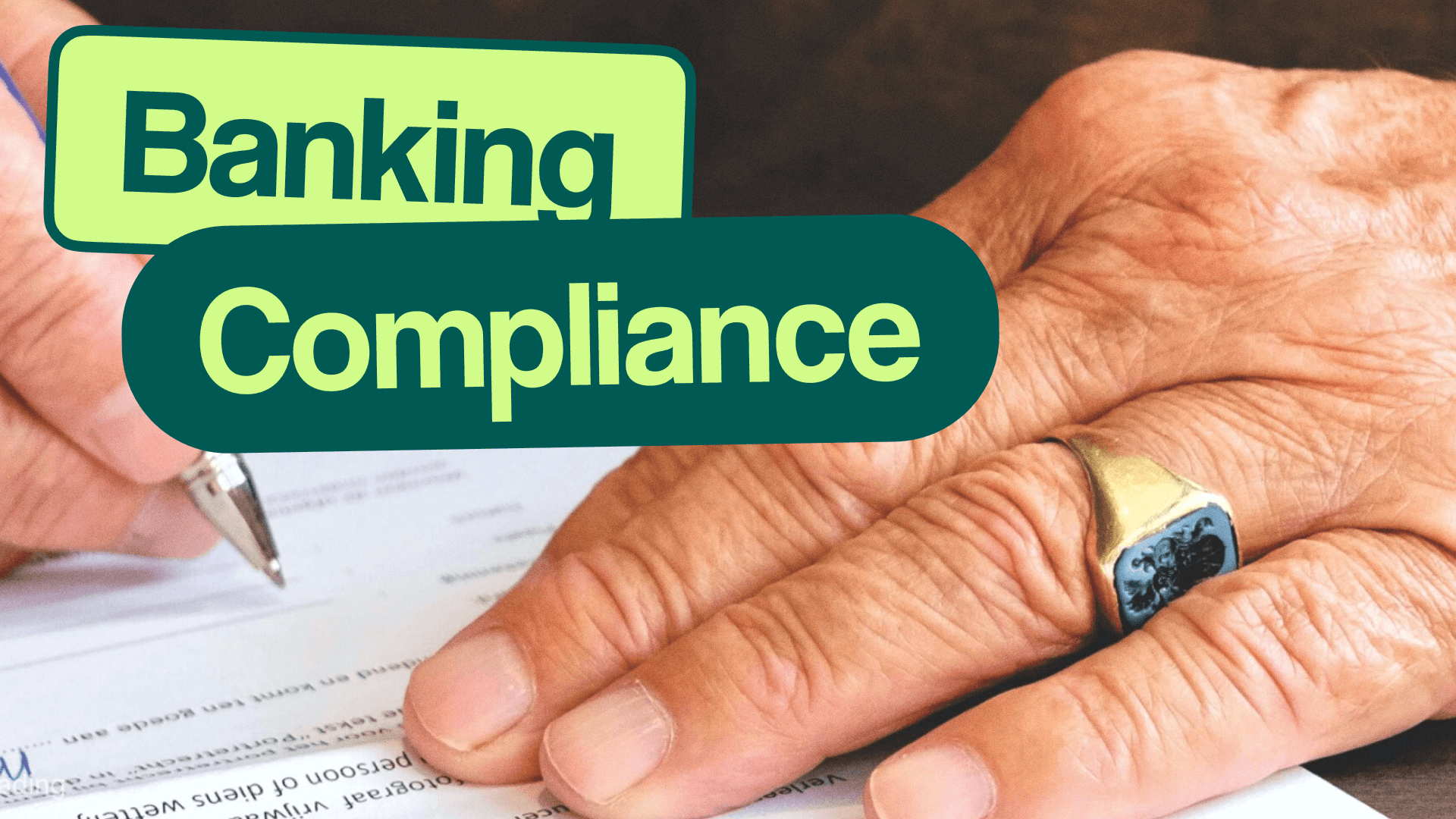 All You Need to Know About Banking Compliance