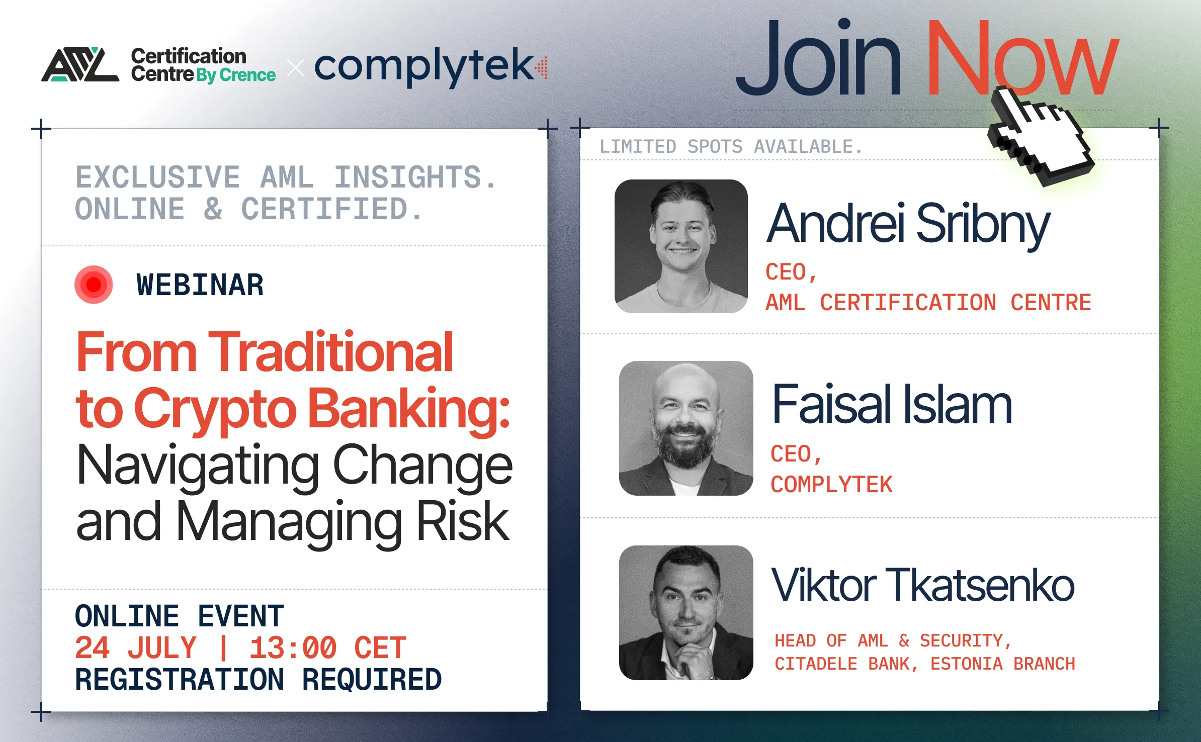 From Traditional to Crypto Banking: Navigating Change and Managing Risk