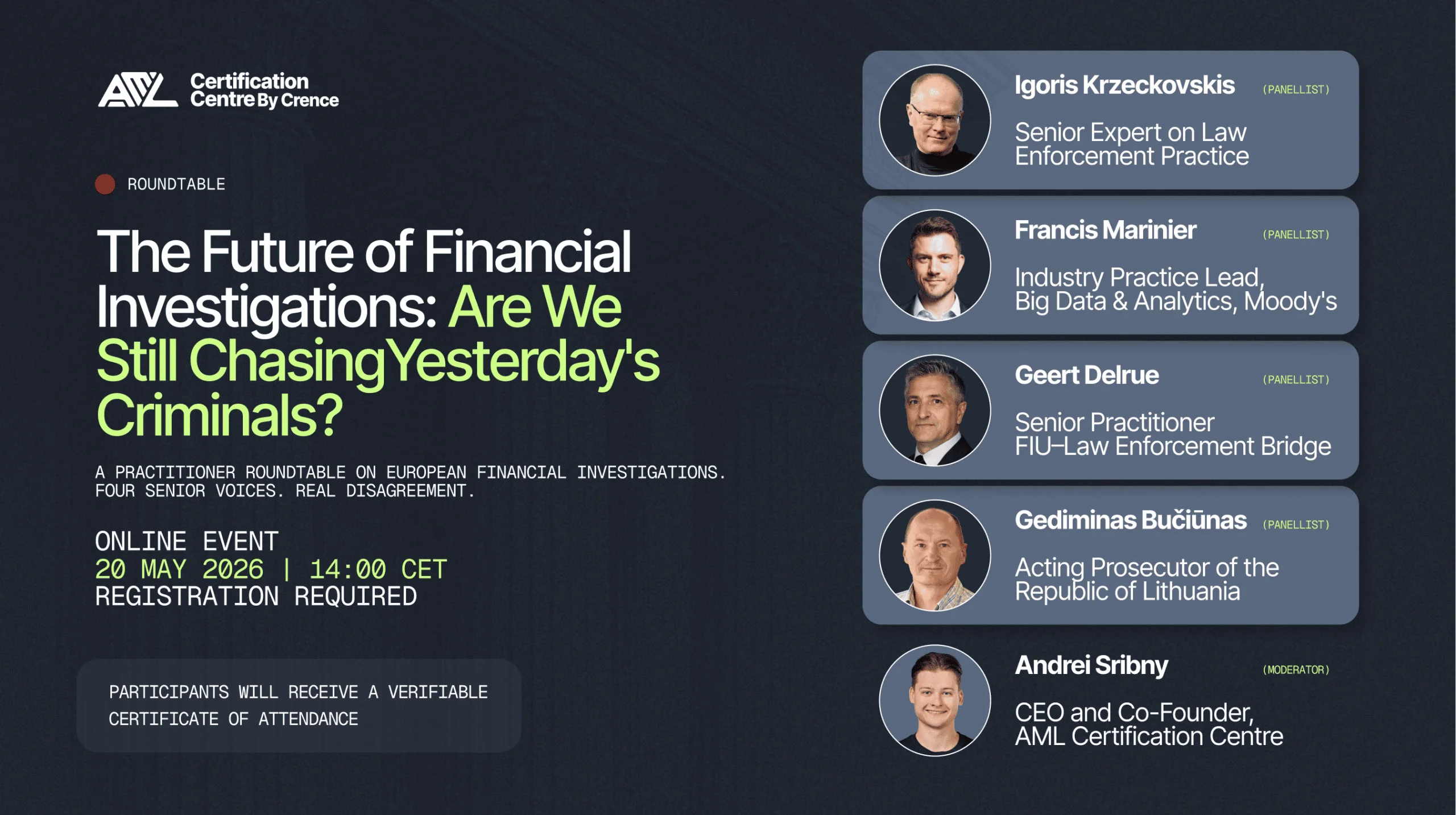 The Future of Financial Investigations: Are We Still Chasing Yesterday’s Criminals?